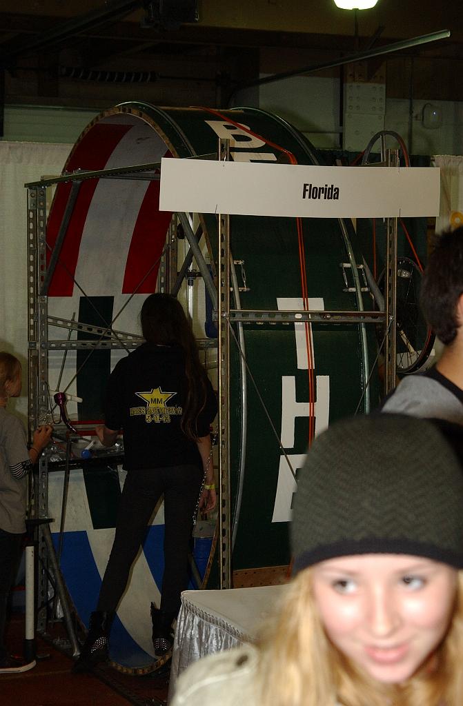 DSC_6107.JPG - Florida's booth at the Creativity Festival. 2013 Odyssey of the Mind world finals.