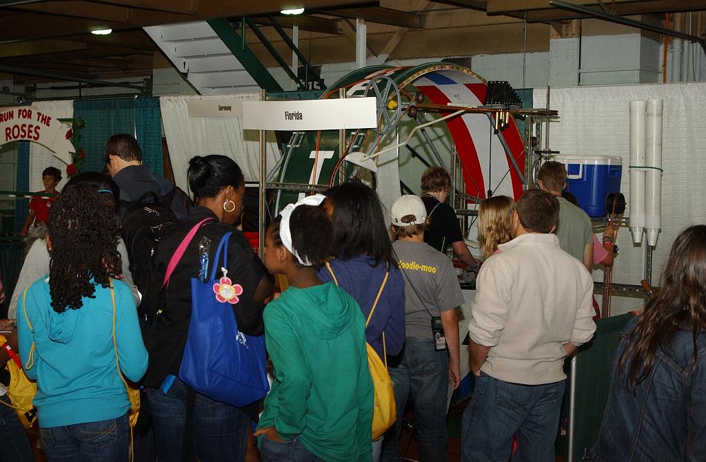 DSC_6114.JPG - Florida's booth at the Creativity Festival. 2013 Odyssey of the Mind world finals.