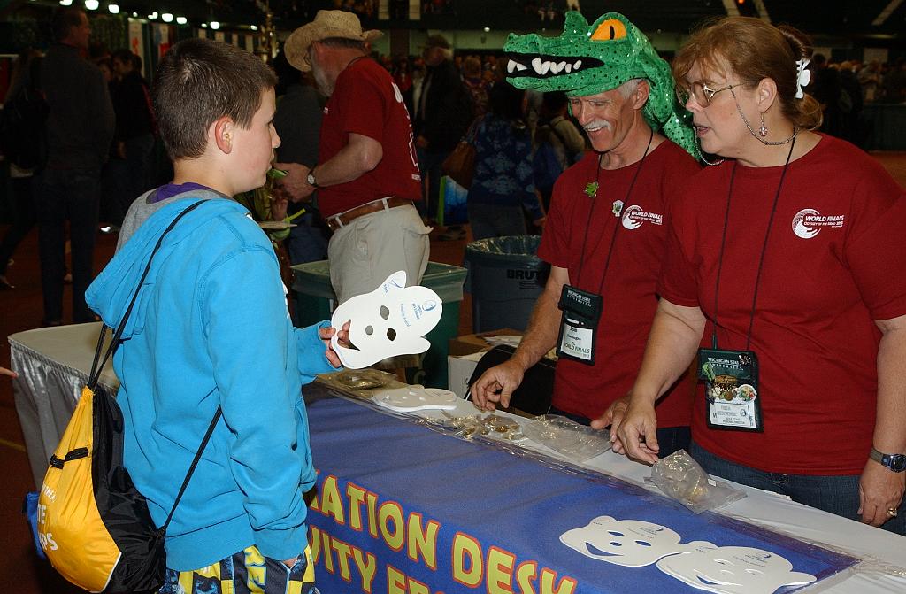 DSC_6130.JPG - Creativity Festival at the 2013 Odyssey of the Mind world  finals.