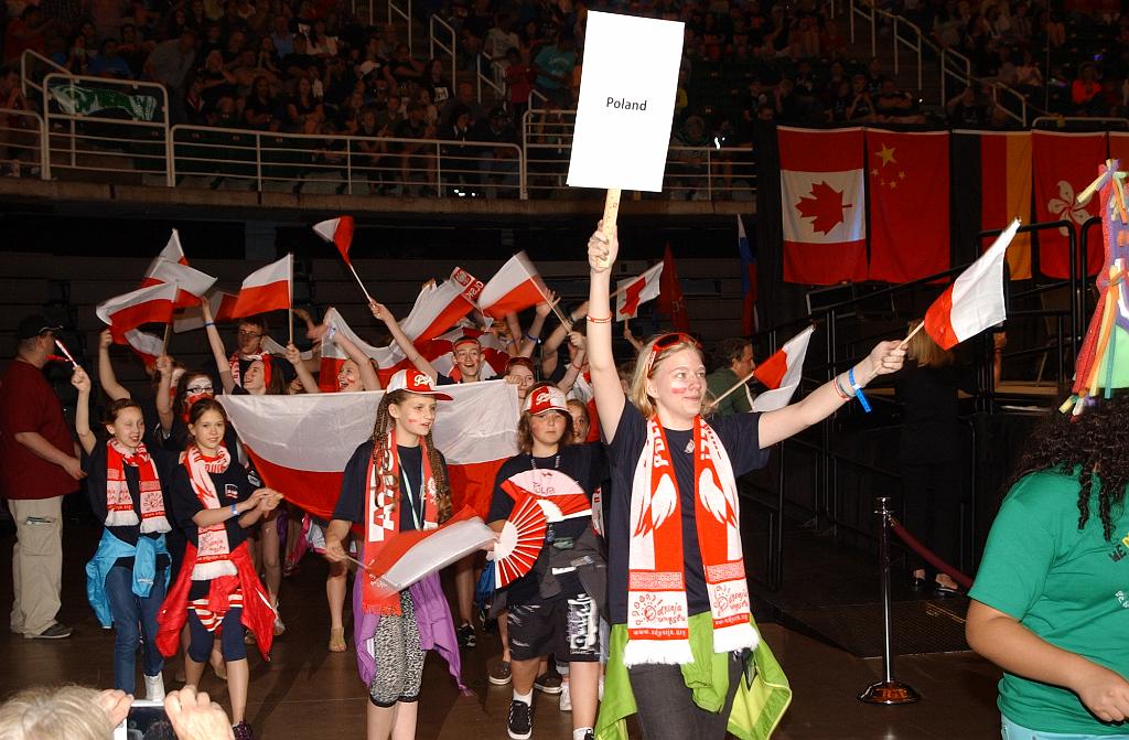 DSC_6019.JPG - Poland at the Odyssey 2013 World Finals Opening Ceremonies