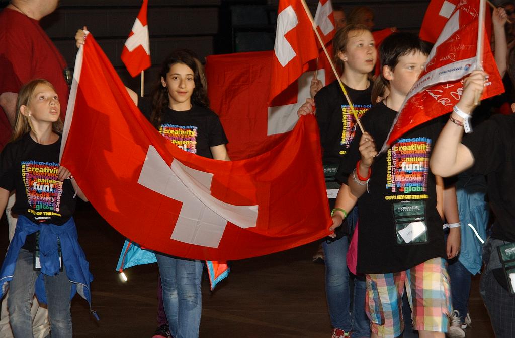 DSC_6034.JPG - Switzerland at the Odyssey 2013 World Finals Opening Ceremonies