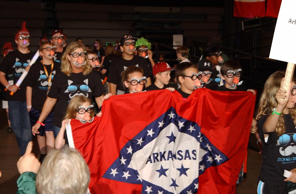 DSC_6038.JPG - Arkansas at the Odyssey 2013 World Finals Opening Ceremonies