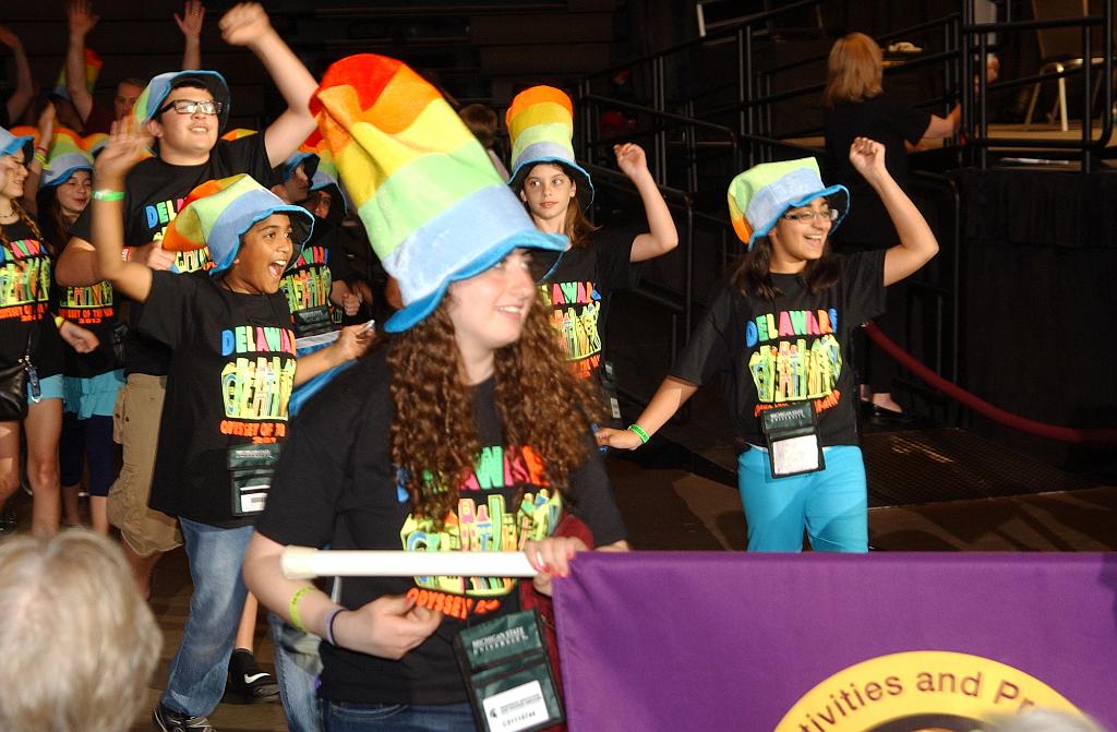 DSC_6044.JPG - Delaware at the Odyssey 2013 World Finals Opening Ceremonies