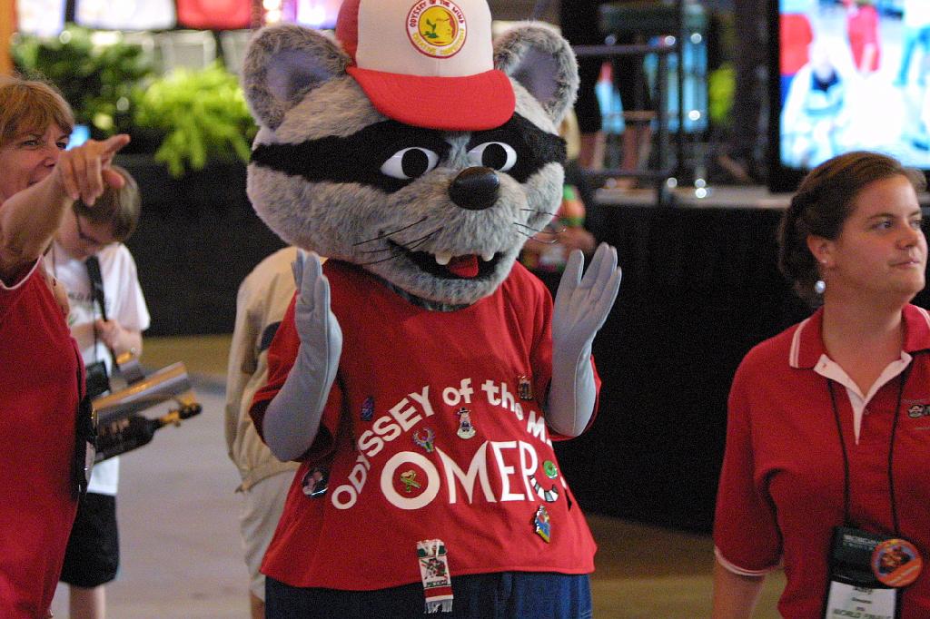 IMG_1216.JPG - Omer at the Odyssey 2013 World Finals Opening Ceremonies