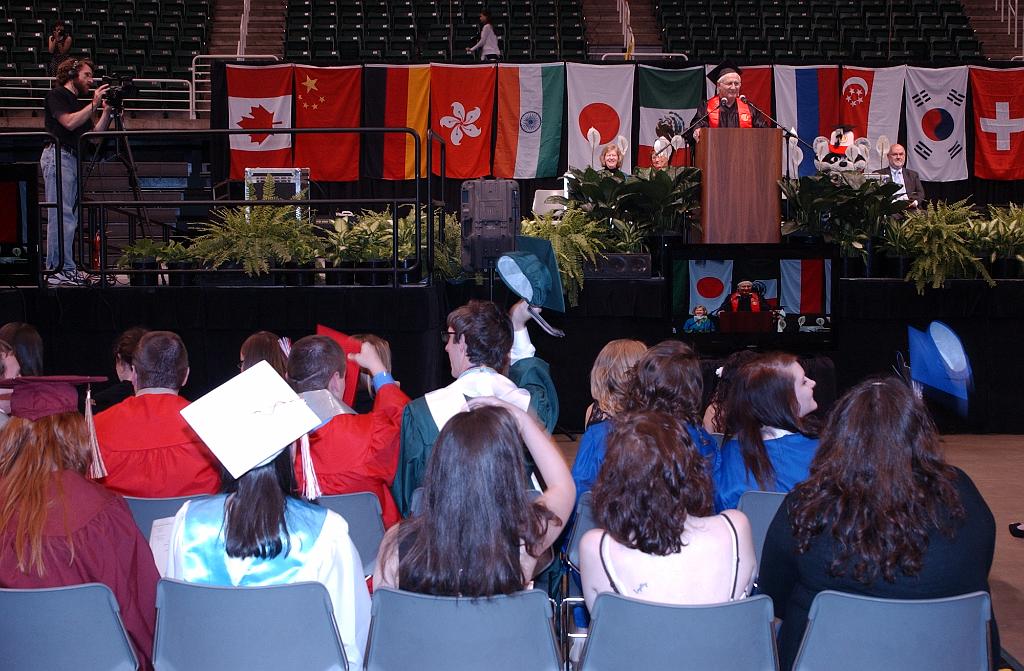 DSC_6405.JPG - Graduation ceremony at 2013 Odyssey of the Mind World Finals.