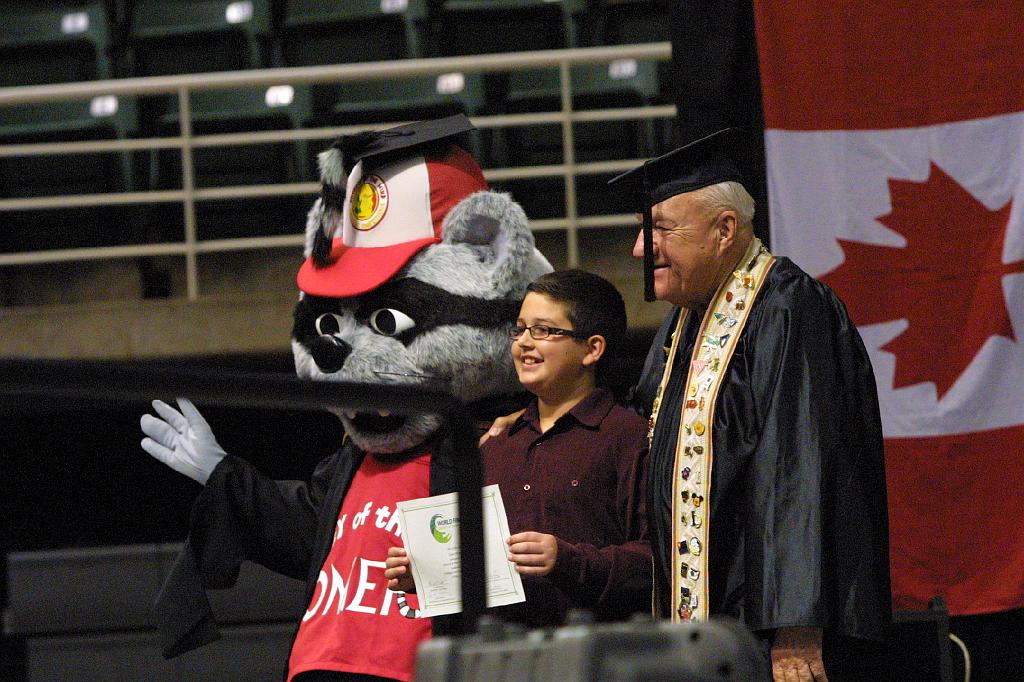 IMG_2242.JPG - Graduation ceremony at 2013 Odyssey of the Mind World Finals.