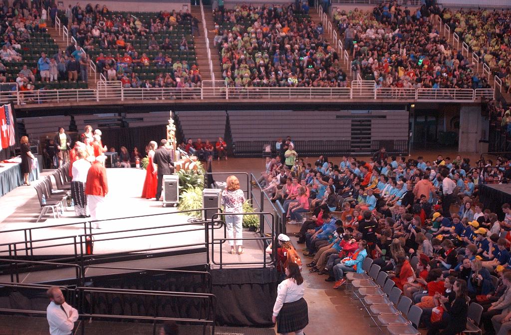 DSC_6619.JPG - Odyssey of the Mind World Finals 2013 awards ceremony