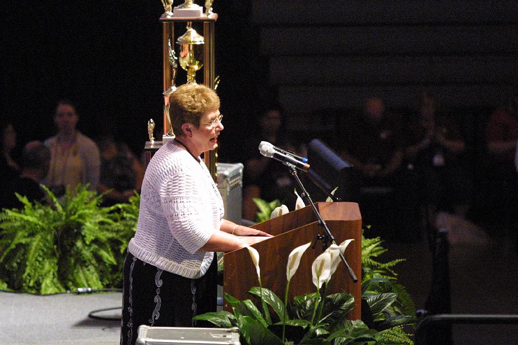 IMG_2717.JPG - New York state Odyssey association director Jackie Otte addresses the awards ceremony.